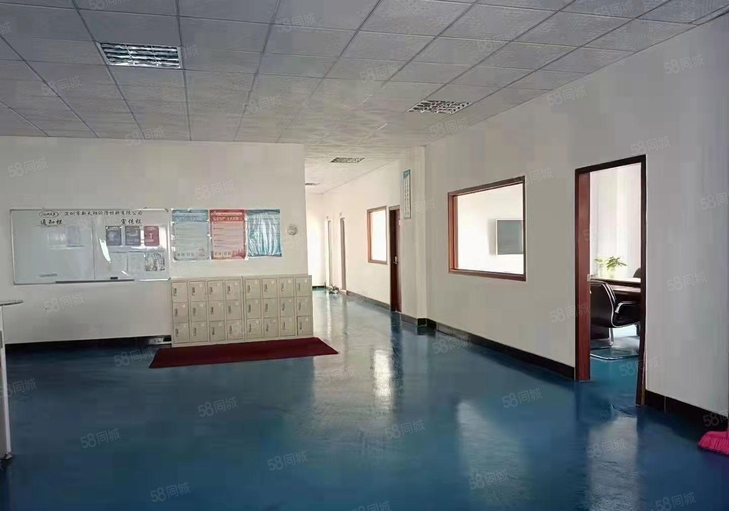 公明楼村厂房出租（2400平一整层，面积实在，可实量）