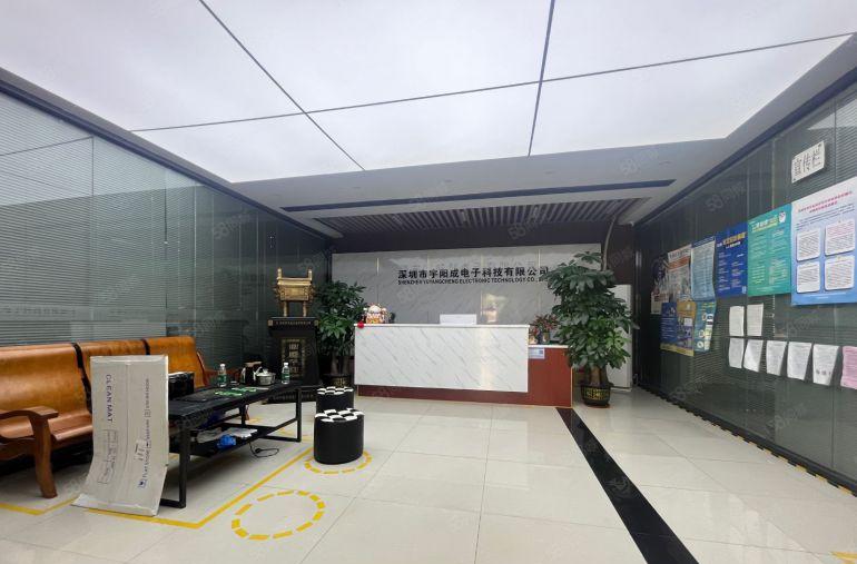 光明凤凰城原房东整层2680平精装厂房出租带无尘车间空地大