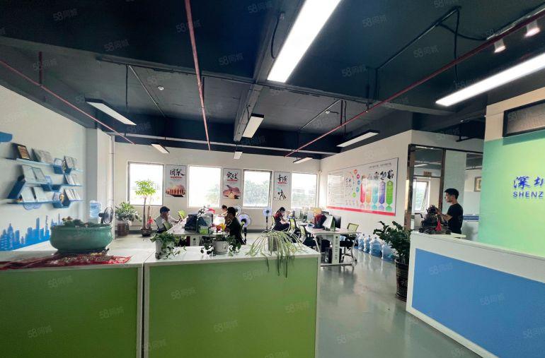 拎包入驻光明区公明街道新出350平5楼带装修厂房低价出租