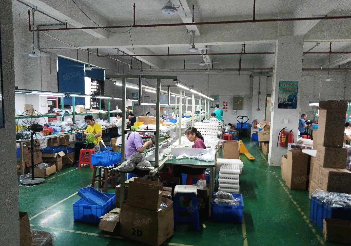 光明区南光高速出口新出厂房楼上650平方现有装修