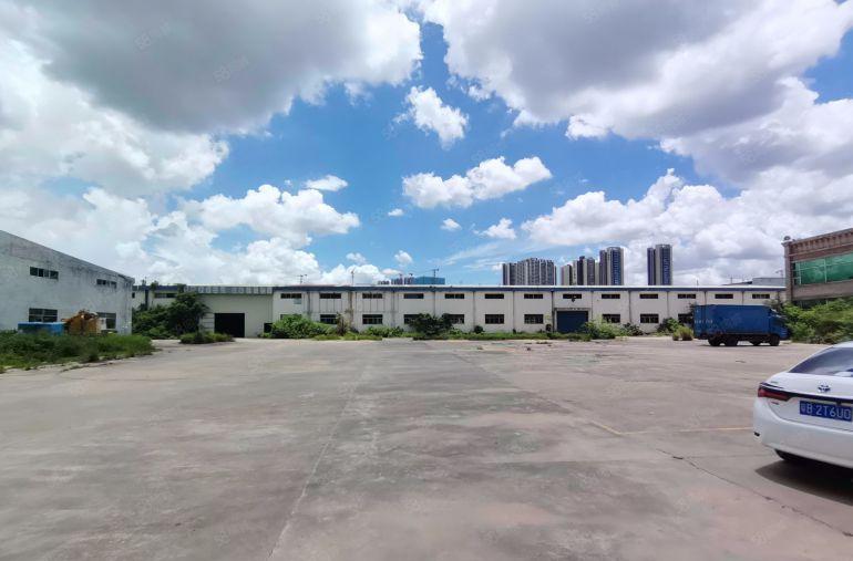 光明区零押金5000平钢构滴水10米超大空地不限行业出租分租