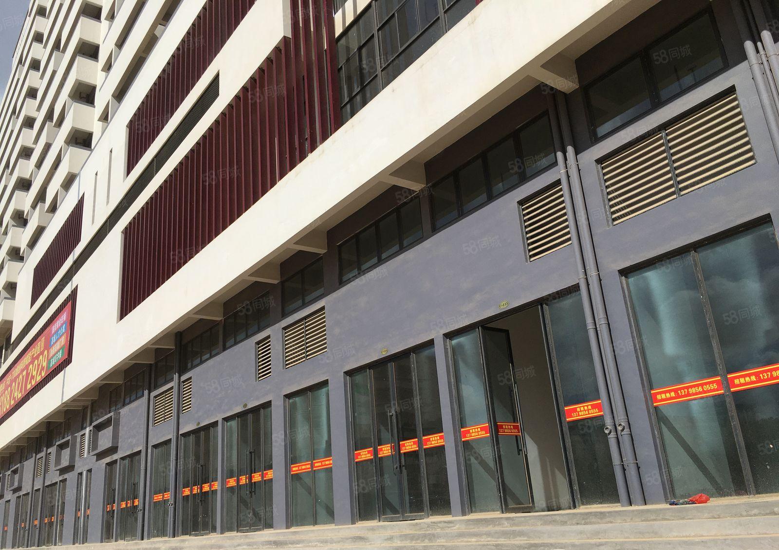 临深圳光明商铺业主出租，黄江临街一楼80平37间全新联排商铺