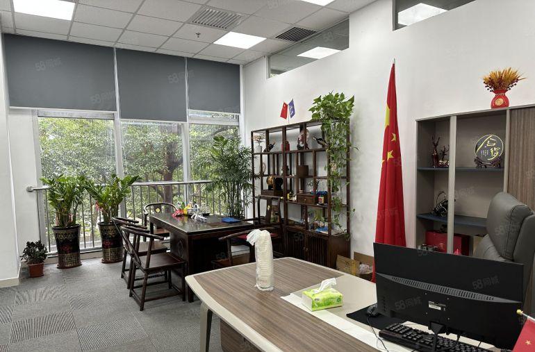 光明国企精装修甲级办公室出租298平米装修期4个月使用率8成