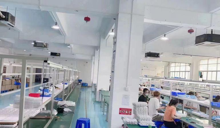 公明合水口村委厂房出租（1300平现成流水线，合同3~5年）