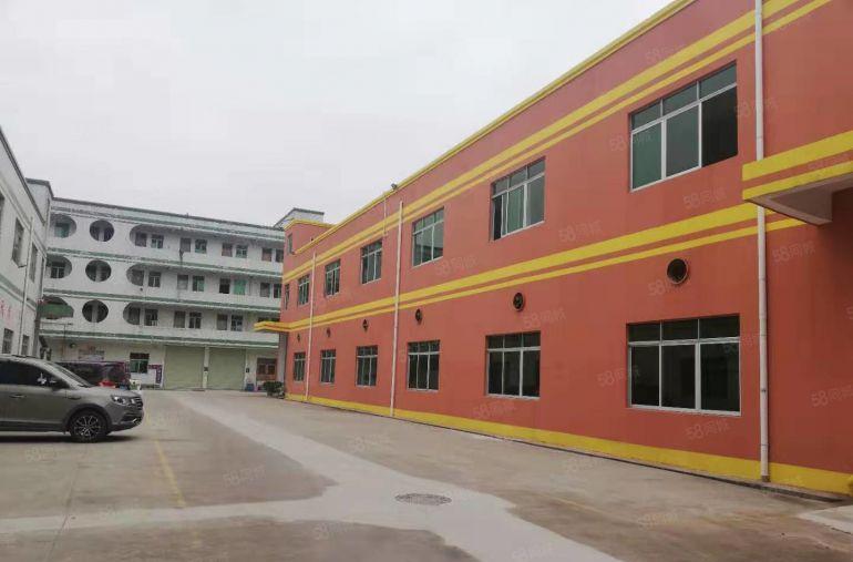 便宜出租！公明塘家2层独院厂房2400平带精装办公室，仓库等