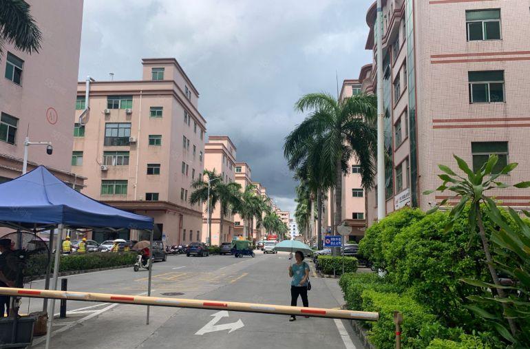 光明田寮原房东楼上带装修1200平重工业厂房出租