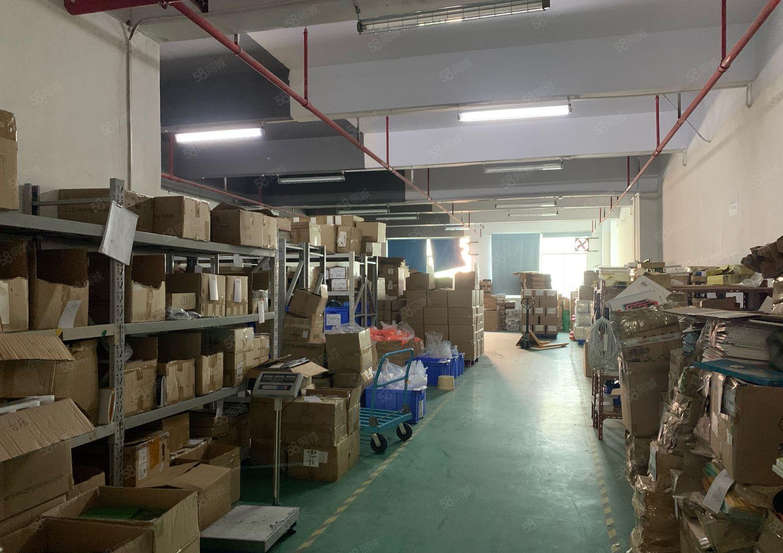 公明西田大型园区楼上1300平 带前台办公室精装修