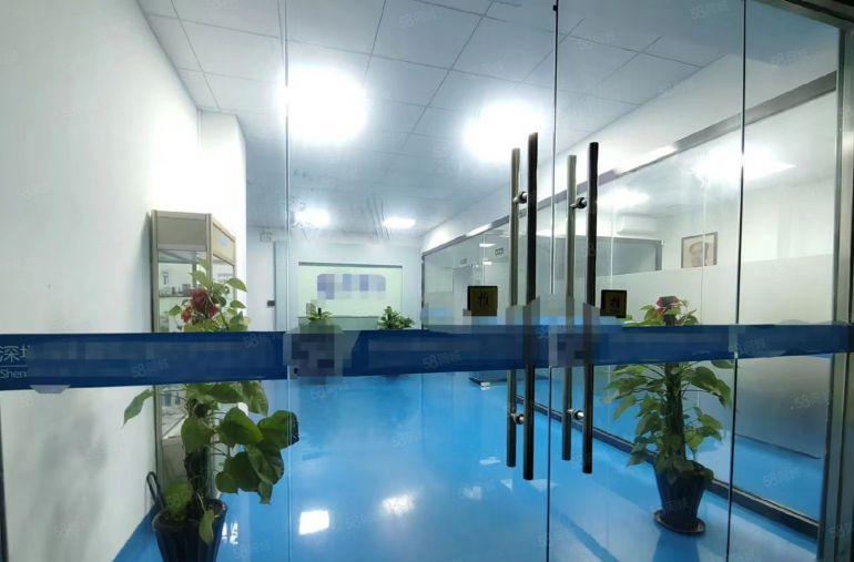 公明原电子厂出租（800平带精装办公室多间，车间格局方正）