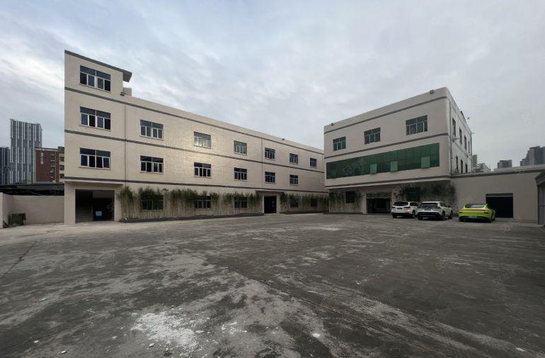 光明独门独院5500平方厂房出租二楼1200平仓库分租空地大