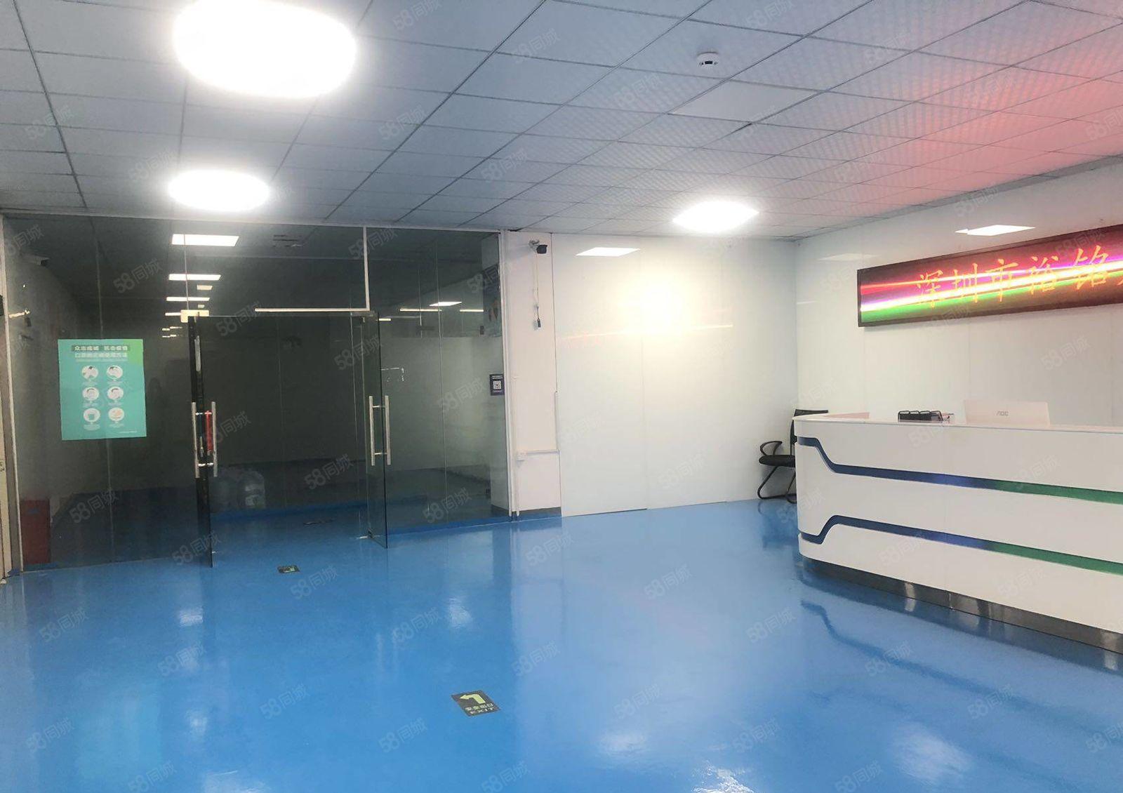 光明凤凰城地铁站1000平带精装修原房东办公生产仓库厂房出租