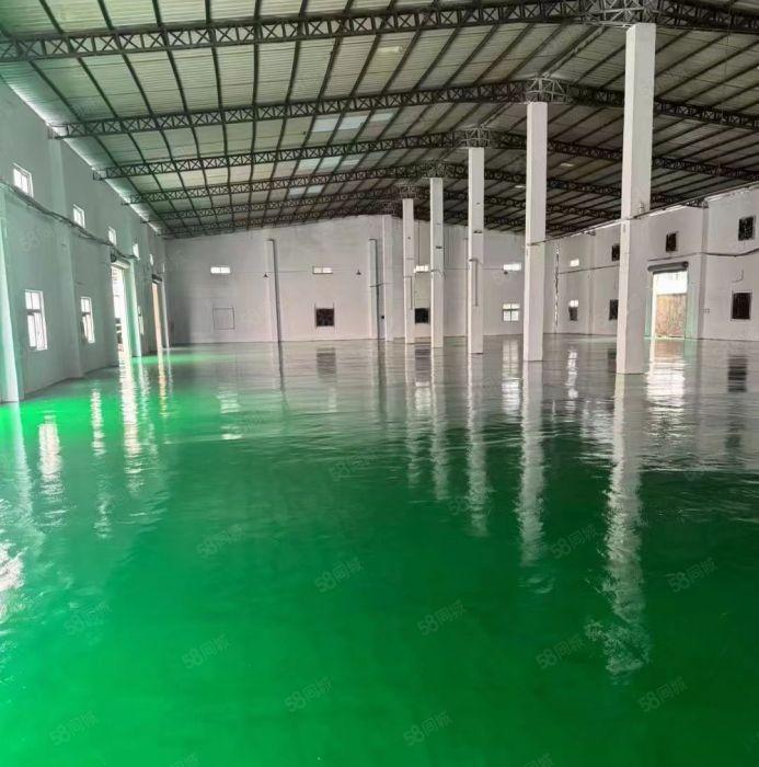 公明楼村独院钢构厂房（2600平高度9米，全新地平漆）交通好