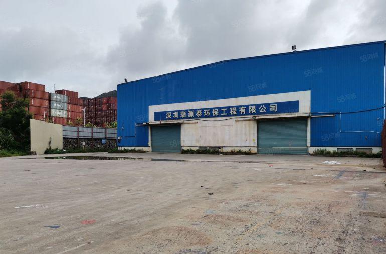 深圳市坪山区8000平方米红本钢结构厂房出租，层高12米