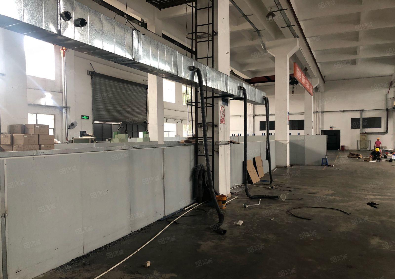 坑梓11米高10000平一楼厂房出租10吨航车免费用研发生产