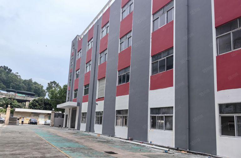 坪山坑梓村委独门独院8000平精装厂房仓库出租主干道边大小分