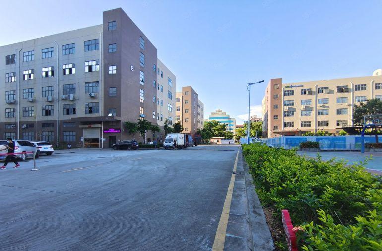 坪山宝龙交界南坪快速旁原房东独栋1.2万平精装修红本厂房出租