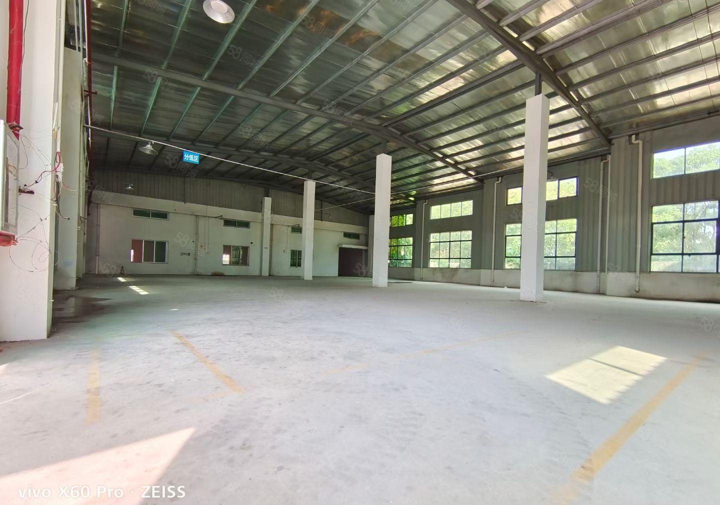 龙田小学附近空出独院钢构5890平米，可以分租829平米