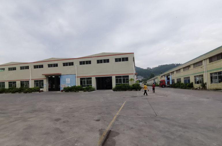 滴水10米无公摊 坪山高速口原房东独院单一层钢构厂房仓库出租