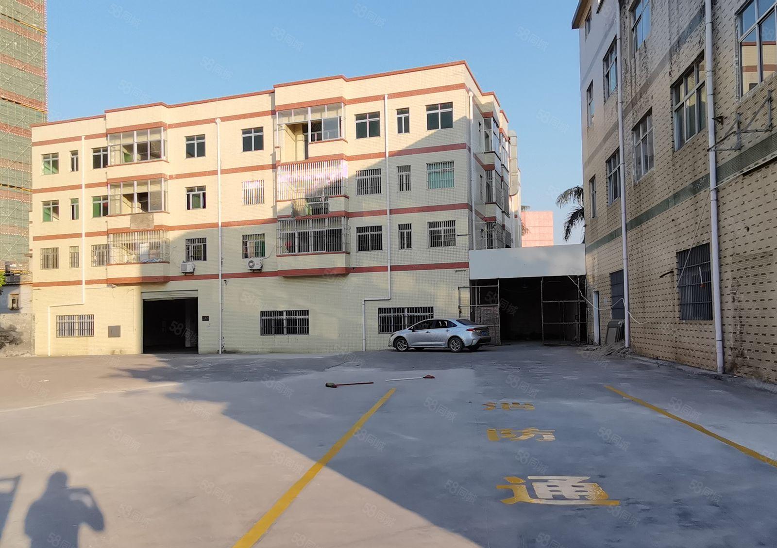 现成行车坪山龙田龙兴北路主干道边独院新空出一楼500平空地大