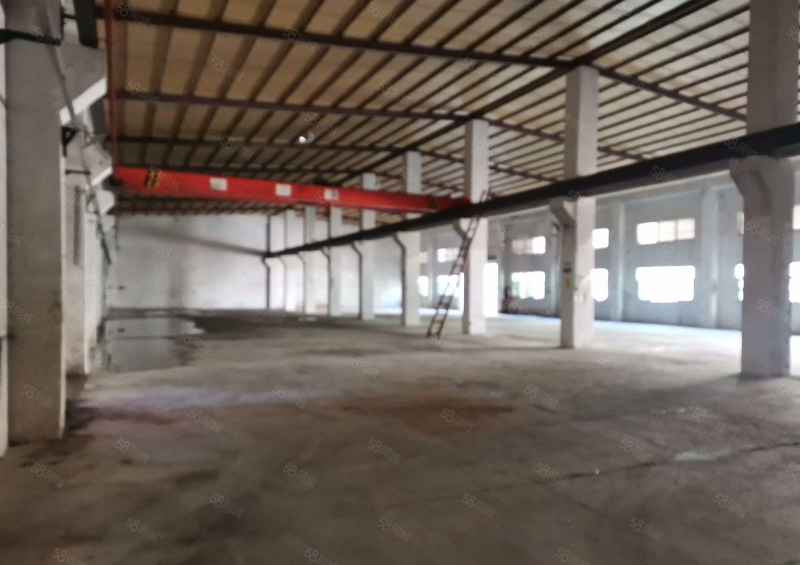 深圳坪山单一层独院厂房3000平方米，高度8米有行车，空地大