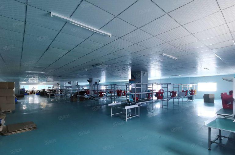 17元起租坪山大工业园一楼二楼2500平精装修厂房出租可分租