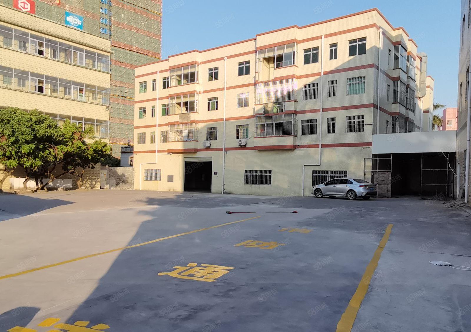 现成行车坪山龙田龙兴北路主干道边独院新空出一楼500平空地大