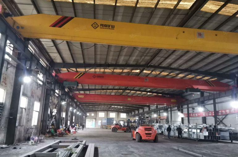 深圳市坪山区3200平米独院带5台行车厂房出租，行车有32吨