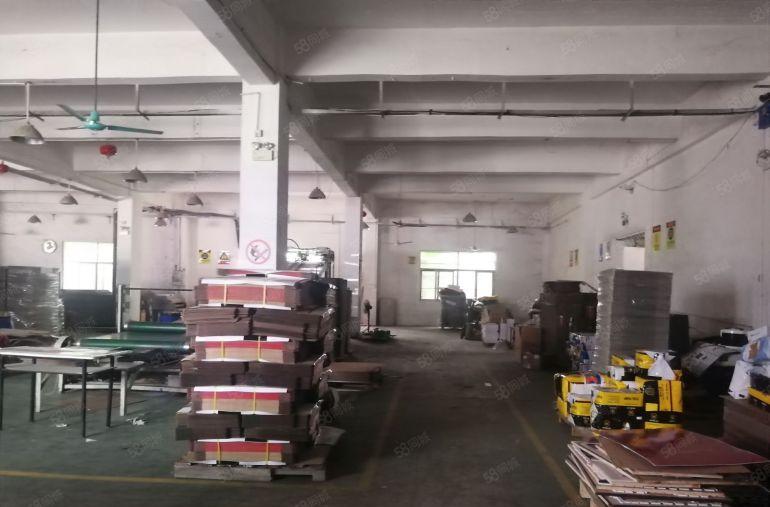 坪山坑梓原房东一楼500平厂房仓库低价出租，马路边上