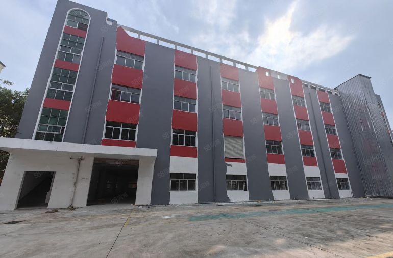 坪山坑梓村委独门独院8000平精装厂房仓库出租主干道边大小分