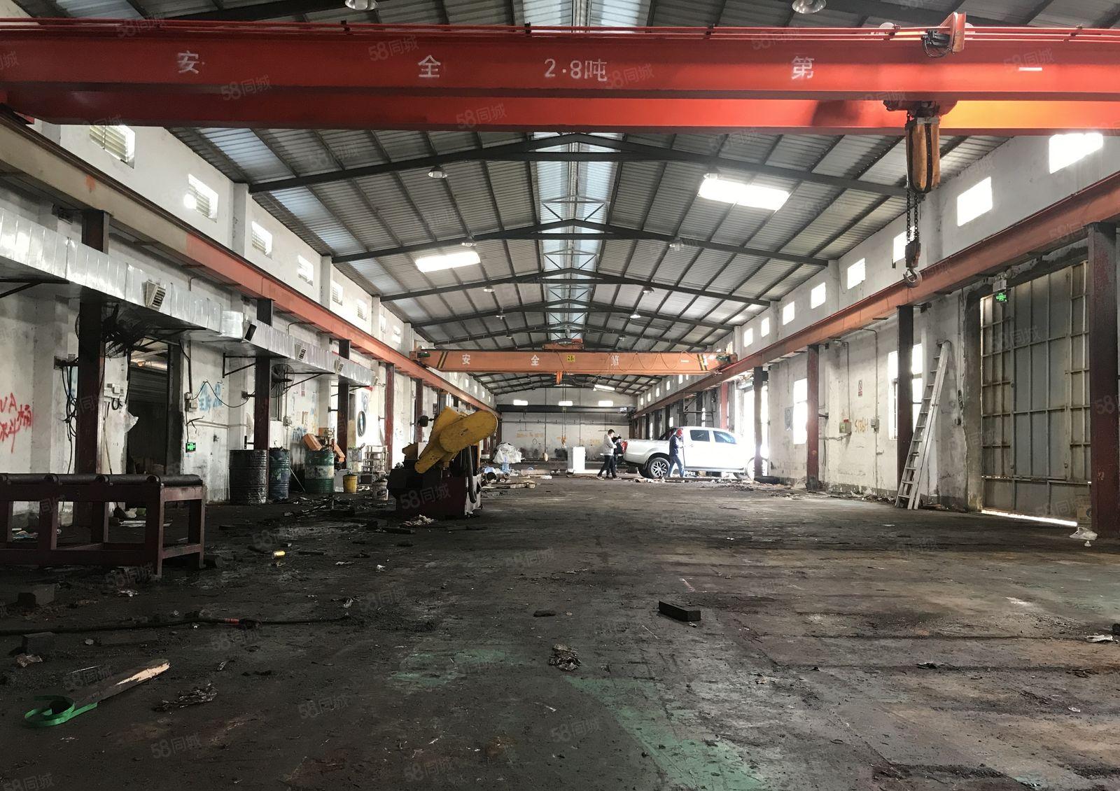 深圳坪山1400平方米，钢结构单一层厂房出租，8米高