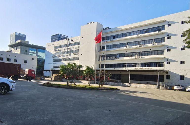 大工业区花园式工业园新出楼上800平方带装修办公仓库厂房出租