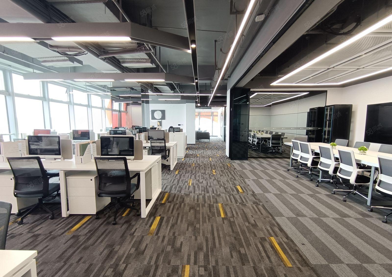 100平起分租福田地铁口2000平研发办公写字楼厂房出租