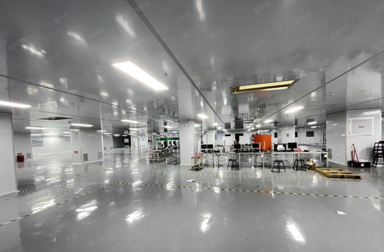 南山西丽科技园楼上1000平带红本厂房出租带无尘车间精装修。