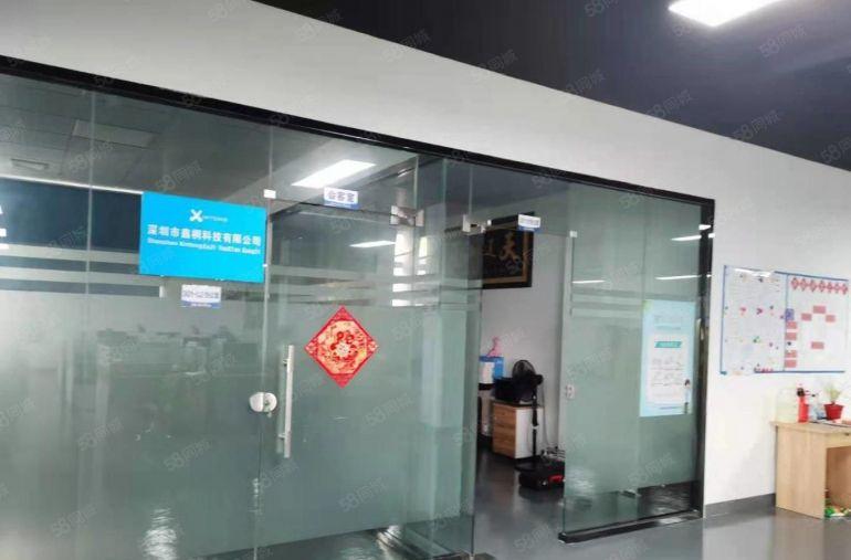 龙岗新生新出一楼二楼各1200平带现成装修厂房出租大小可分租