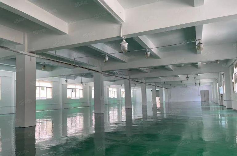 观澜梅观高速出口独院厂房出租，楼上一整层1400平米可分租