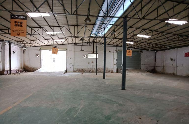 布吉甘坑同富裕一楼钢构2000平出租，层高5米