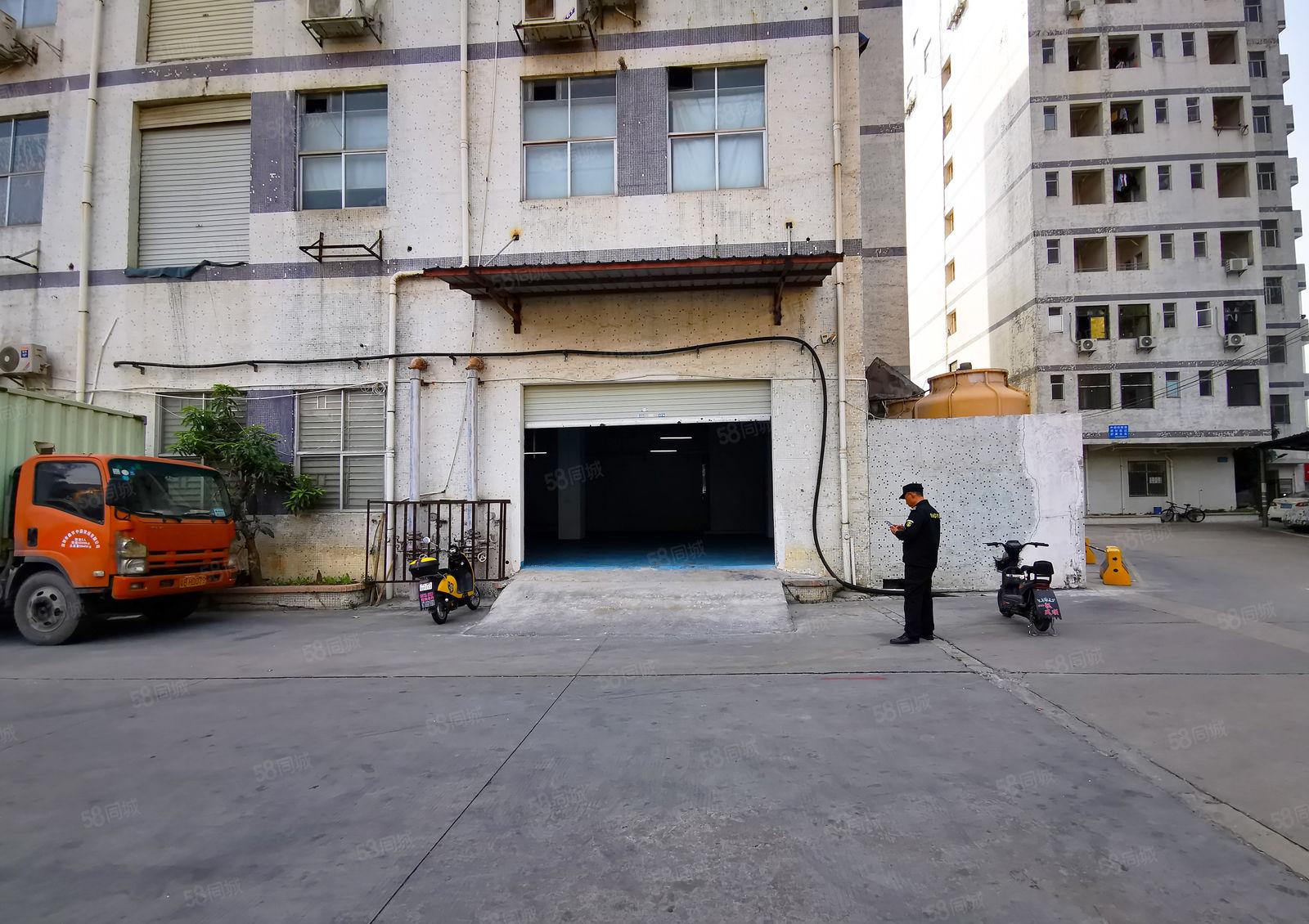 南山西丽一楼厂房出租 园区空地大一楼375平米 大车好进出