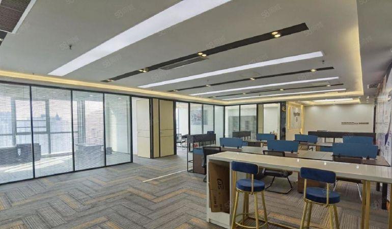 南山地铁口原房东实际面积403平精装修办公室带家私大小可分租