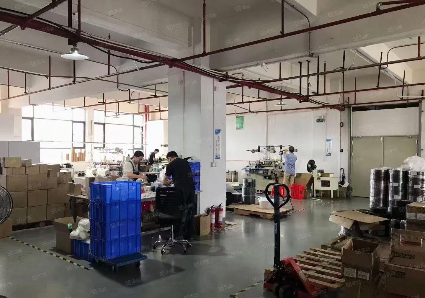 石岩西丽园区新出楼上1100平精装修厂房可做仓库电商电子加工