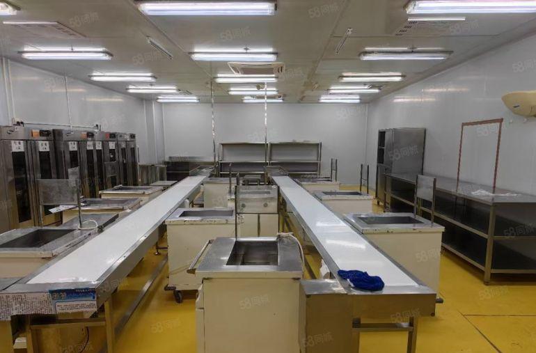 蛇口东角头双地铁口 一楼500平现成中央厨房仓储配送店直租