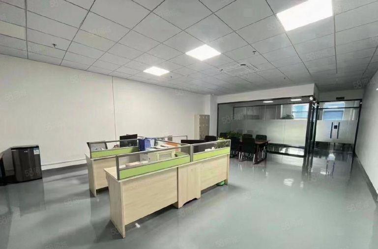 西丽龙井地铁口一手房东工业园新出楼上500平带装修办公室出租