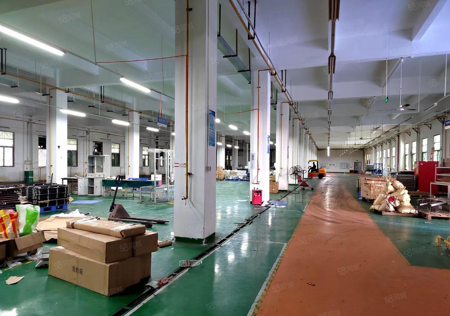 原房东可分租东莞清溪三中工业园21000平高6米独院厂房招租