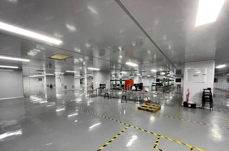 南山西丽科技园楼上1000平带红本厂房出租带无尘车间精装修。