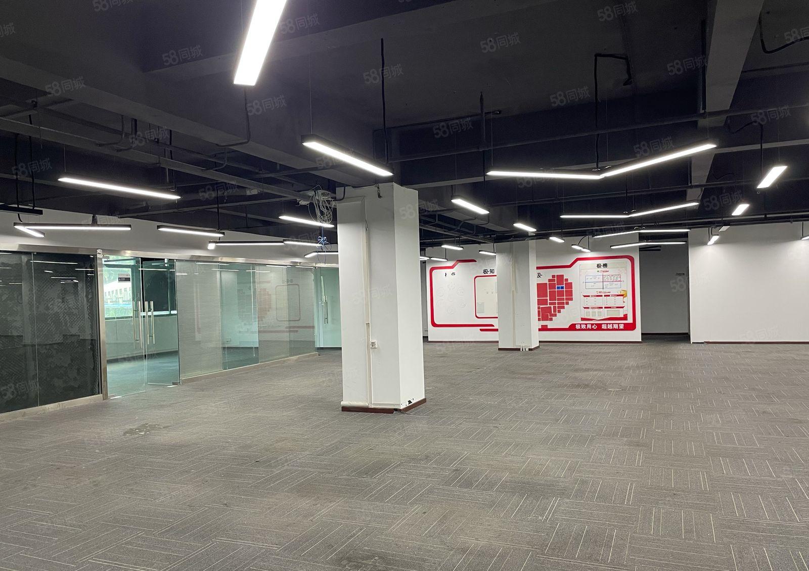 南山西丽珠光地铁口 整层1100平带精装办公室出租