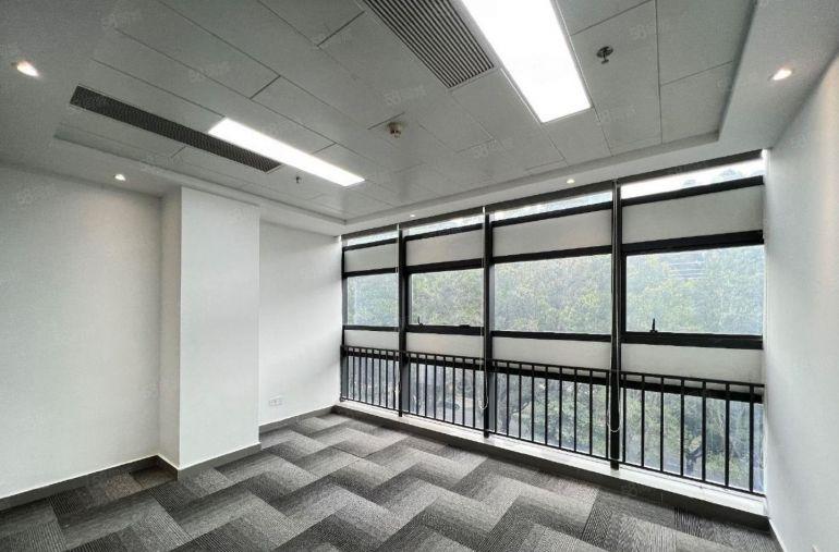 一手直租红本南山科技园办公室460平带家具双面采光仅需38起