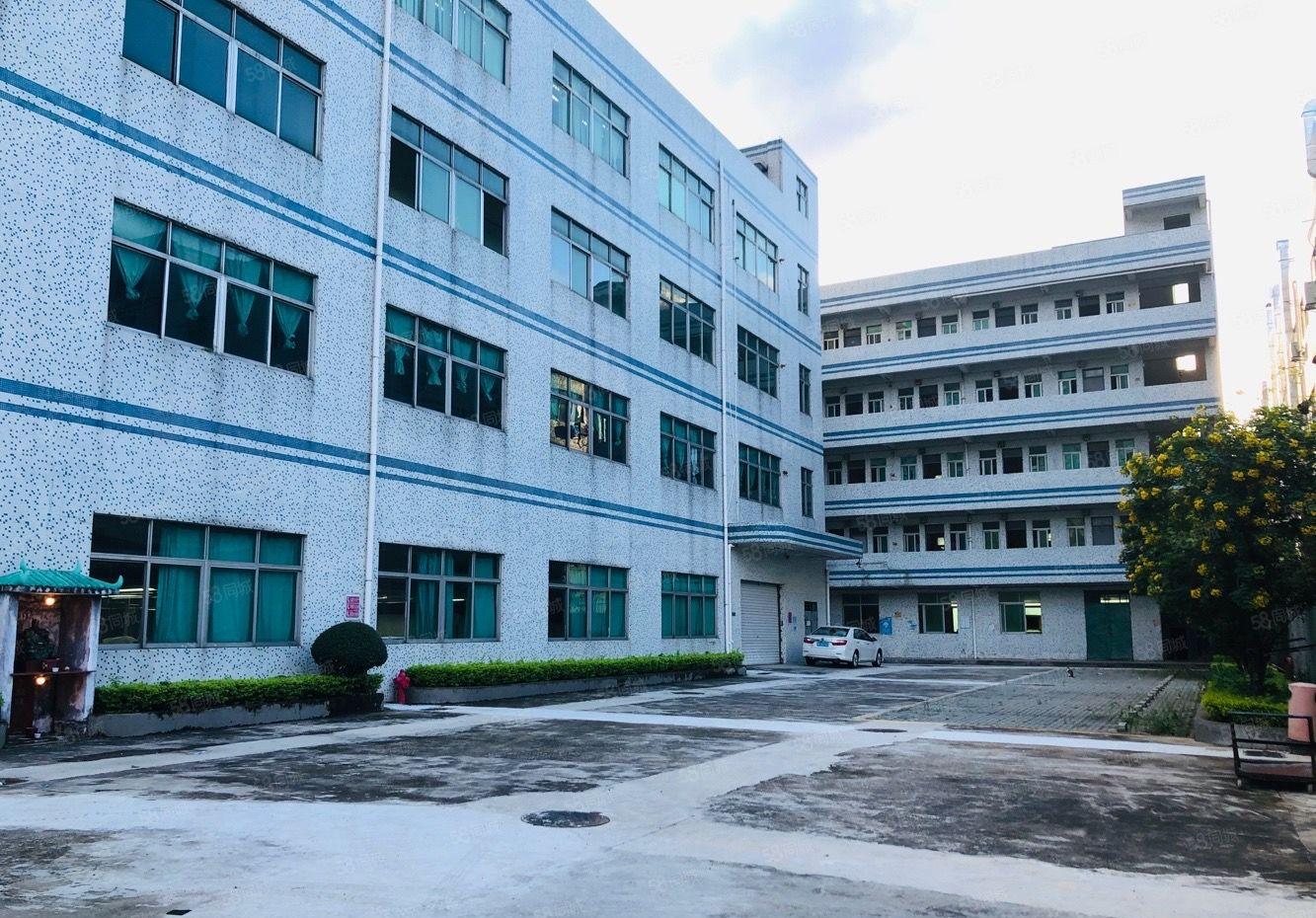 房东直租！横岗安良主干道8000平独院厂房出租，一层起分租