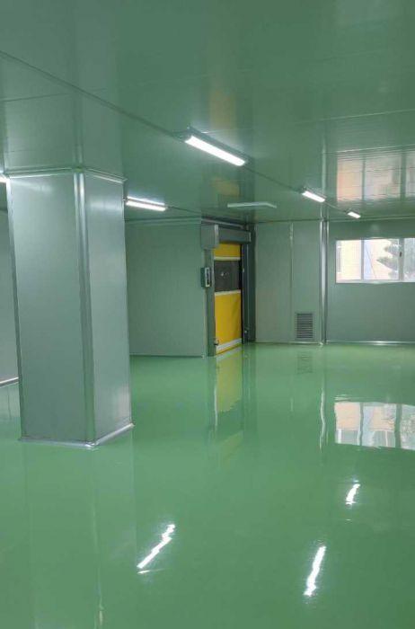 沙井独门独院2楼厂房出租 带全新6轴往复机喷油喷涂全新线体