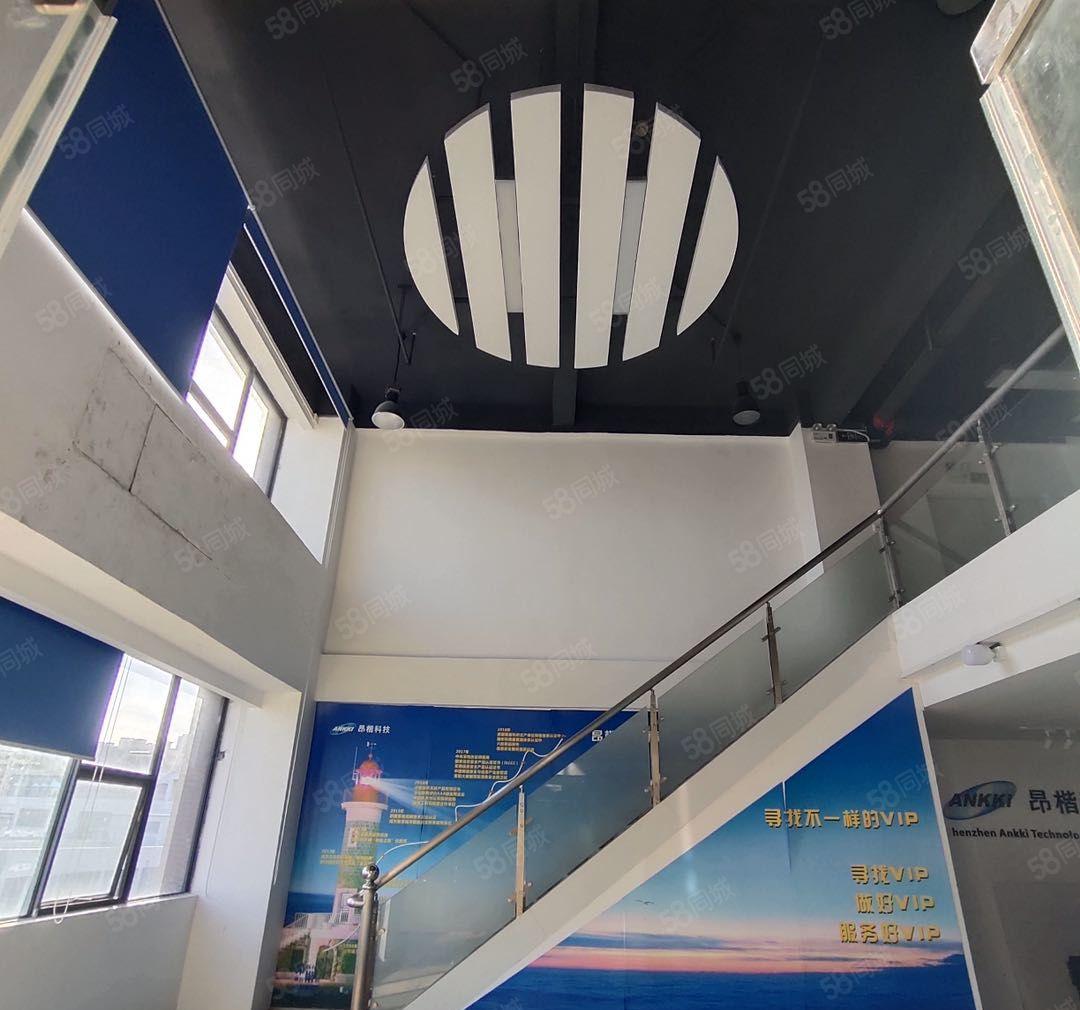 南山南头 智恒产业园328平，层高6.8米复试办公