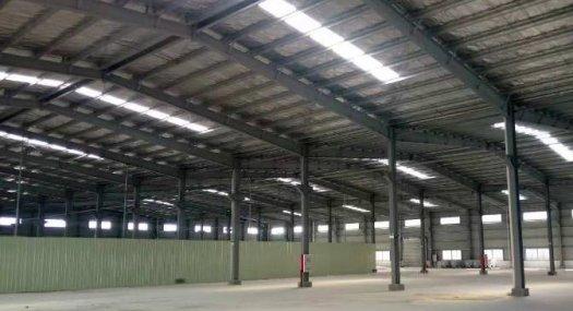 南朗现有7000方单一层钢结构厂房出租