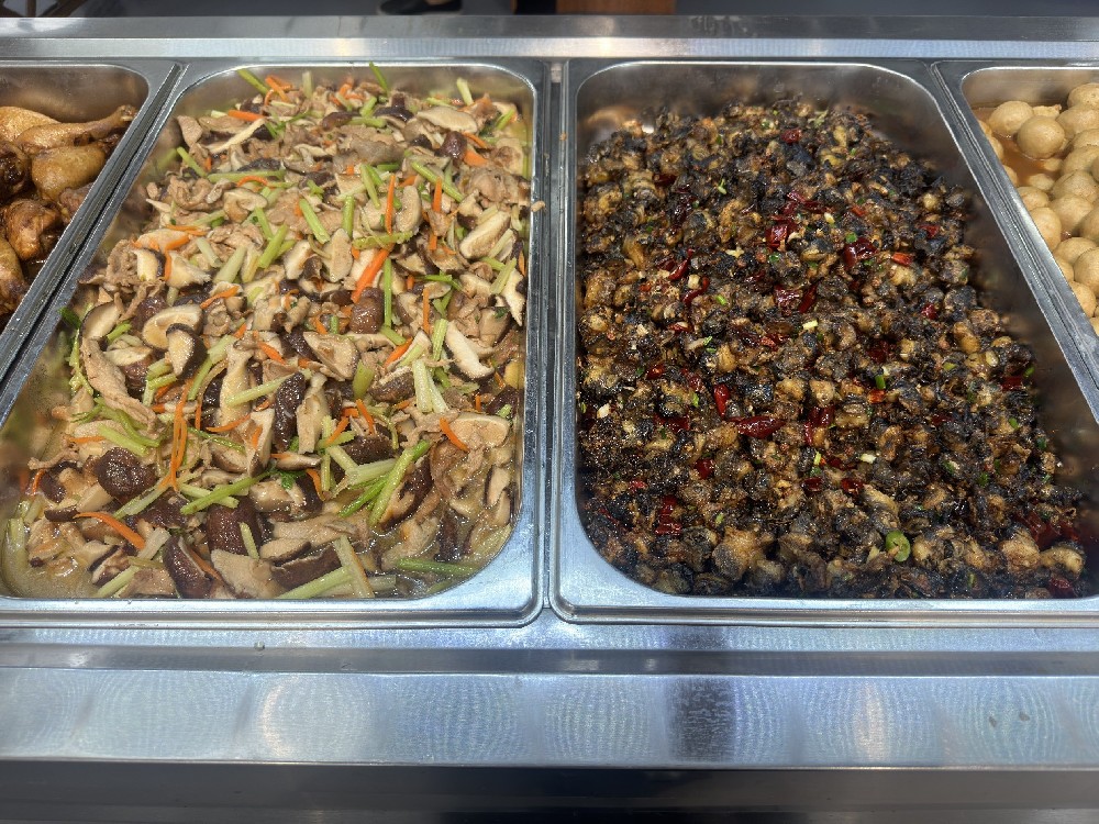 饭堂承包 | 鲜炒菌香肉 香辣梅干菜 双味下饭组合